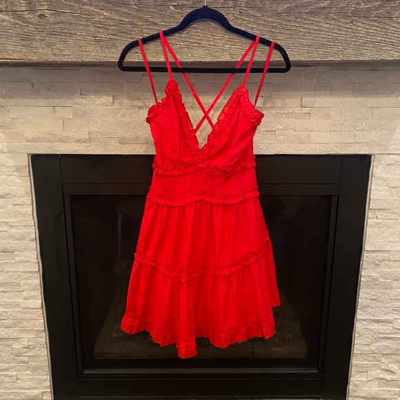 Selfie Leslie- NWT Laney low back dress - Picture 4 of 6